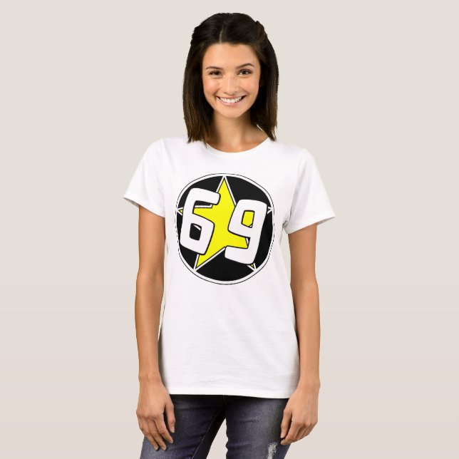 Yellow Star 69 T-Shirt (Vorne ganz)