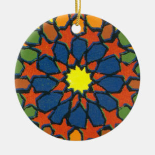 Yellow Star Ornament