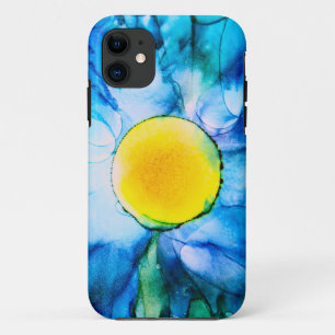 Yellow Sun in Blue Sky Alcohol Tinte OtterBox iPho Case-Mate iPhone Hülle