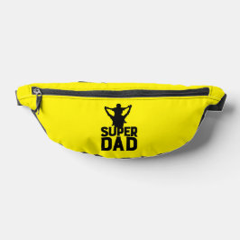 Yellow Super Vater Happy Vathers Day 2024 Bauchtasche