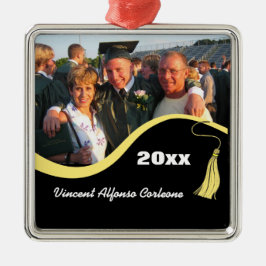 Yellow Tassel Abschluss Ornament