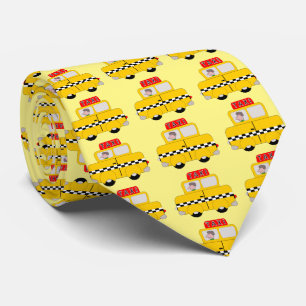 Yellow Taxi Design Krawatte