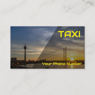 Yellow TAXI Taxifahrer Tag und Nacht