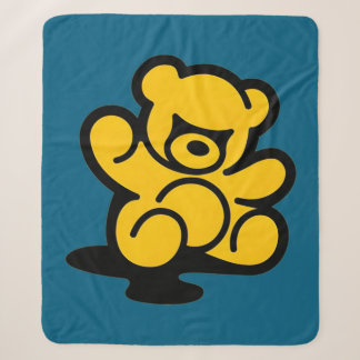 Yellow Teddy Trouble Sherpadecke