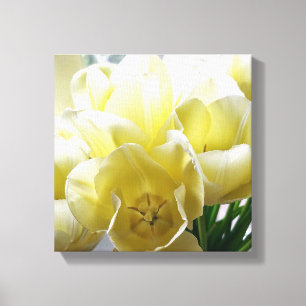 Yellow Tulip Bouquet Leinwanddruck