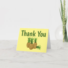 Yellow Vielen Dank für Ihre Anmerkungen zum tropis Dankeskarte