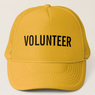 Yellow Volunteer Truckerkappe