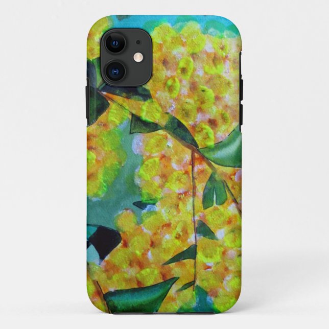Yellow Wattle, australische Blume Case-Mate iPhone Hülle (Rückseite)