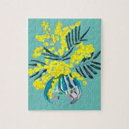 Yellow Wattle Mimosa australische Blume Art