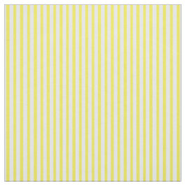 Yellow White Cabana Strip Stoff