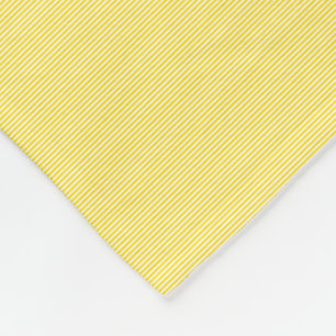 Yellow White Stripes Template Moderne Elegante kle Fleecedecke