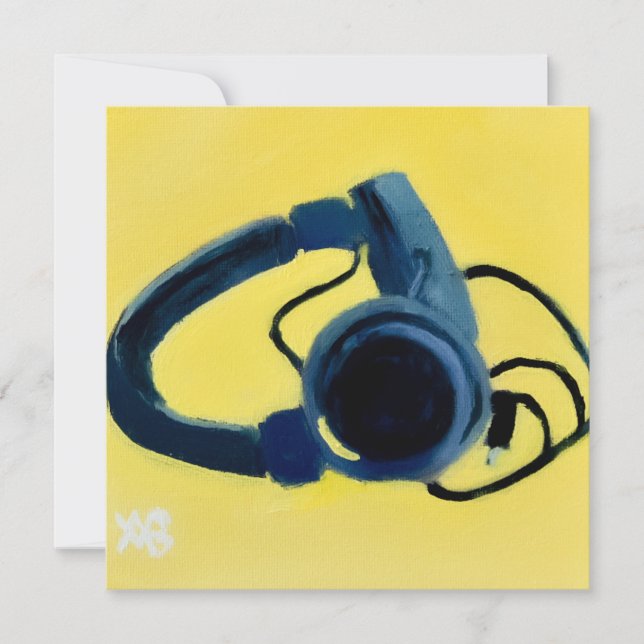 Yellow Zen Einladung (Vorderseite)