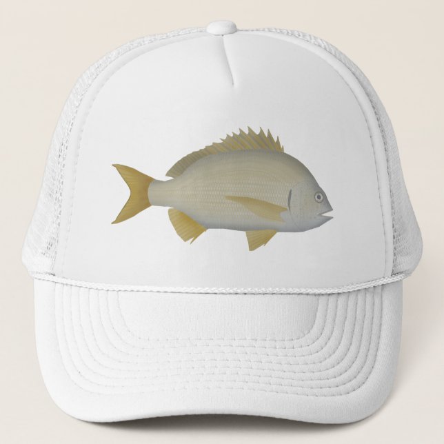 Yellowfin Bream Truckerkappe (Vorderseite)