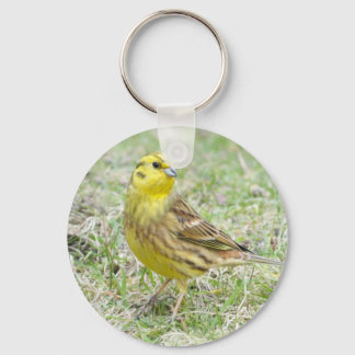 Yellowhammer Yellow Bird Schlüsselanhänger