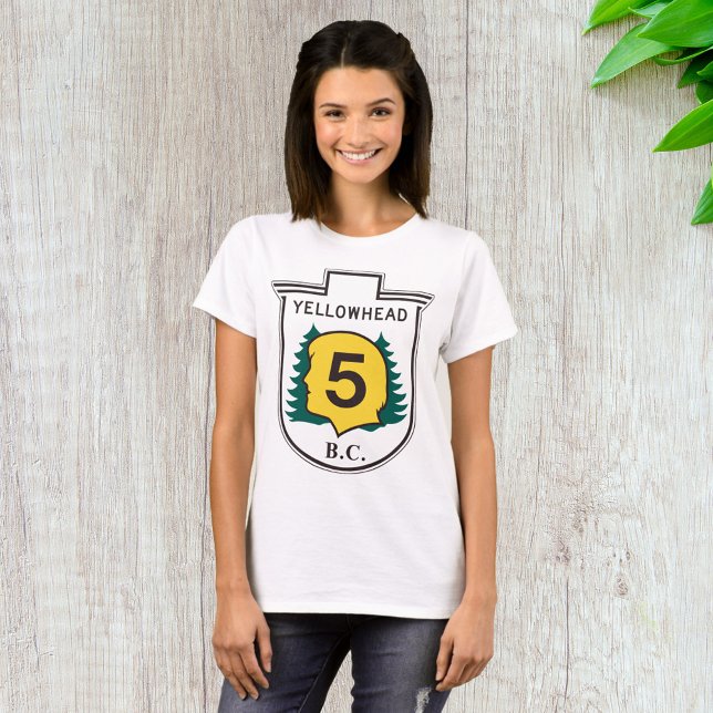 Yellowhead Road Sign T-Shirt (Von Creator hochgeladen)