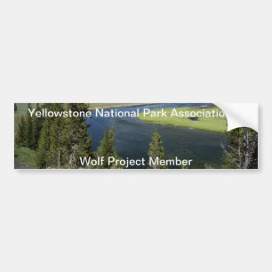 Yellowstone Autoaufkleber