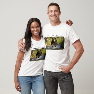 Yellowstone Bär für Männer und Frauen T-Shirt