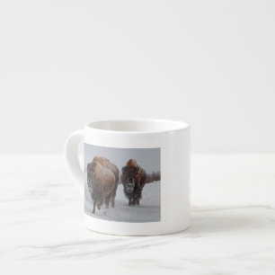 Yellowstone-Bison Espressotasse