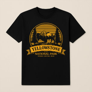 Yellowstone Bison National Park T - Shirt