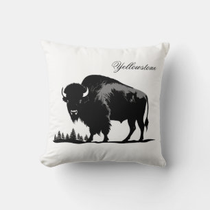 Yellowstone Buffalo Kissen