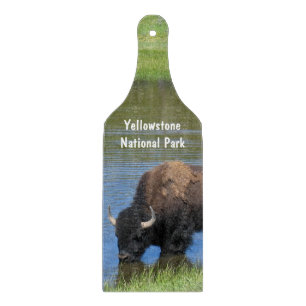 Yellowstone Buffalo Souvenir Schneidebrett