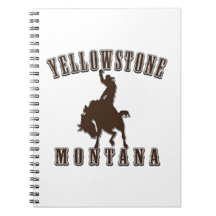 Yellowstone-Cowboy Notizblock