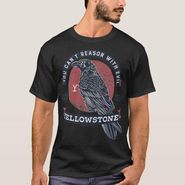 Yellowstone Crow Evil Logo Pullover (Vorderseite)