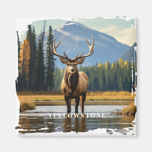 Yellowstone Elk Magnet