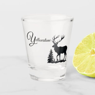 Yellowstone Elk Schnapsglas