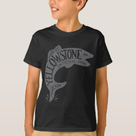 Yellowstone-Fischen T-Shirt