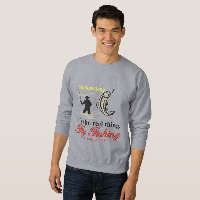 Yellowstone Fliegenfischen Sweatshirt-It's The Ree Sweatshirt (Vorne ganz)