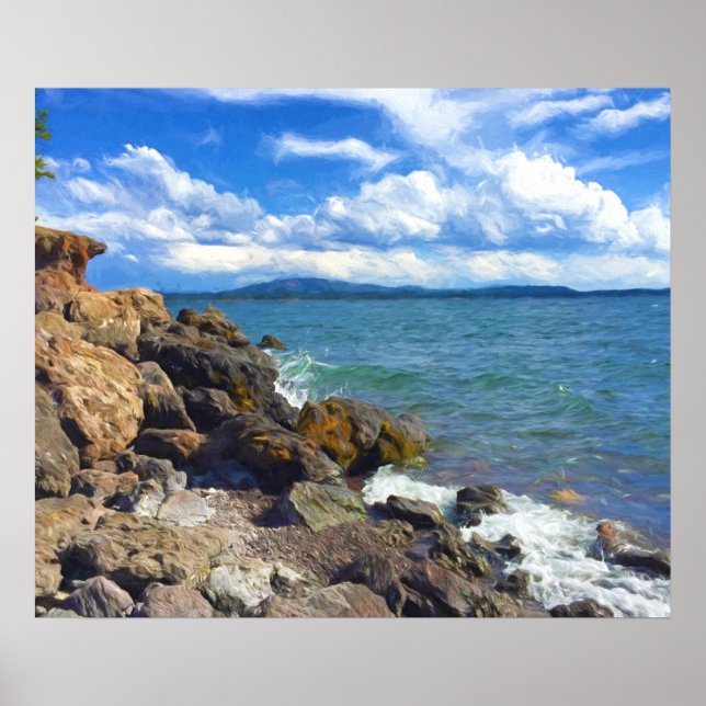 Yellowstone-Fluss Poster (Vorne)