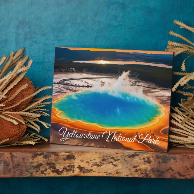 Yellowstone Fotoplatte (Seite)