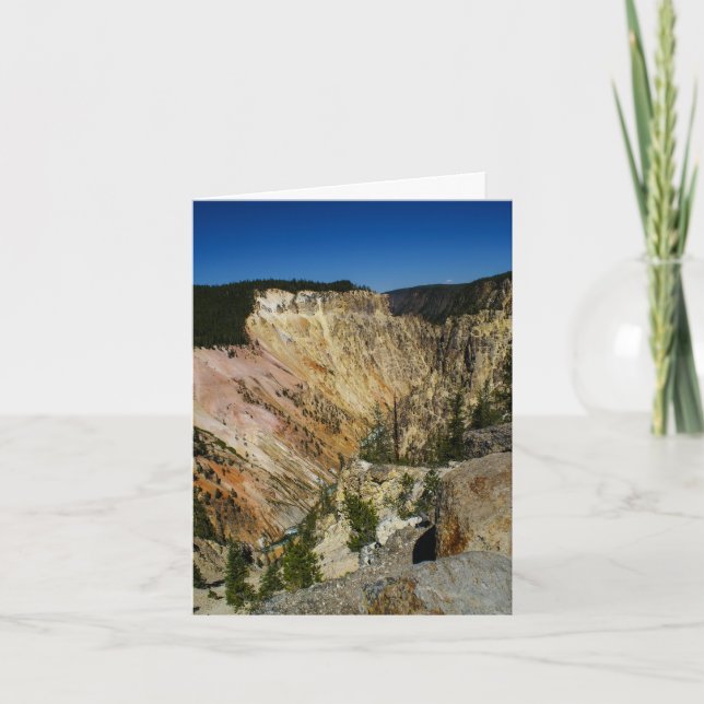 Yellowstone Grand Canyon Grußkarte Karte (Vorderseite)