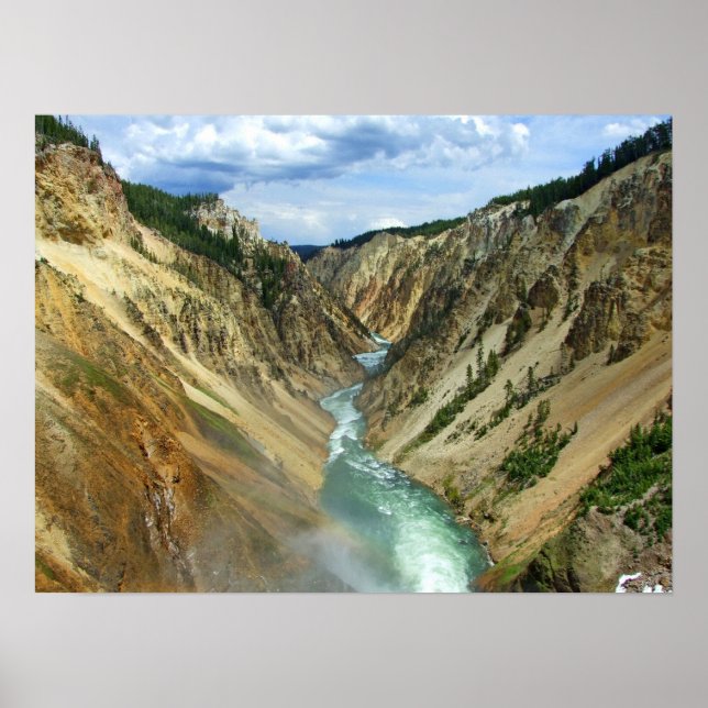 Yellowstone Grand Canyon Poster (Vorne)