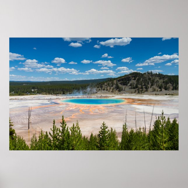 Yellowstone - Großes Prismatisches Frühjahrsposter Poster (Vorne)