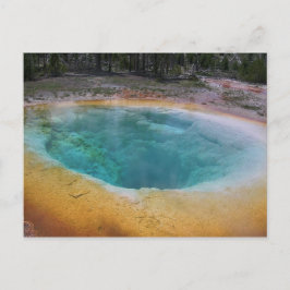 Yellowstone Hot Spring Postkarte