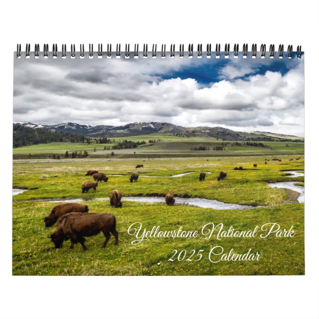 Yellowstone-Kalender Kalender (Titelbild)