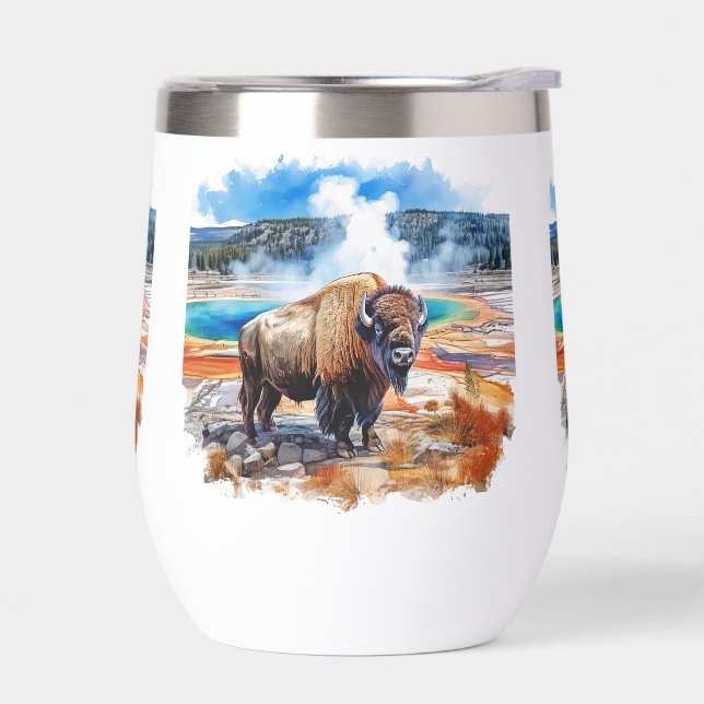 Yellowstone-Landschaft (Links)