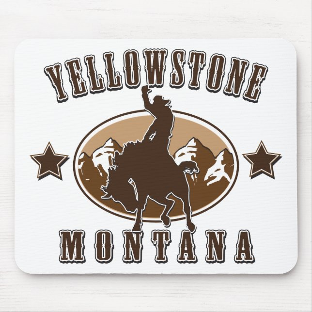 Yellowstone-Montana Mousepad (Vorne)