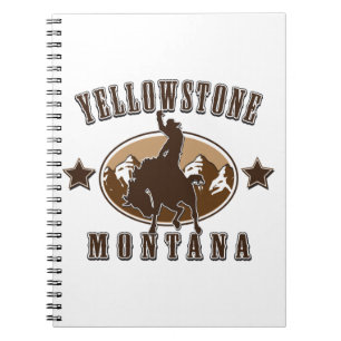 Yellowstone-Montana Notizblock