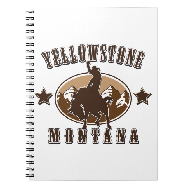 Yellowstone-Montana Notizblock (Vorderseite)