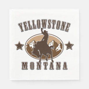 Yellowstone Montana Serviette