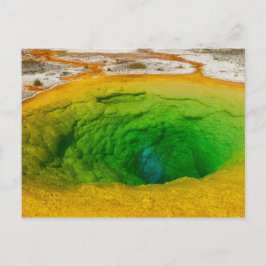 Yellowstone - Nachmittagsruhmpool Postkarte