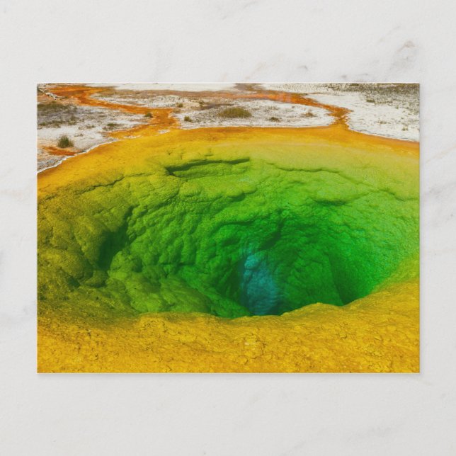 Yellowstone - Nachmittagsruhmpool Postkarte (Vorderseite)