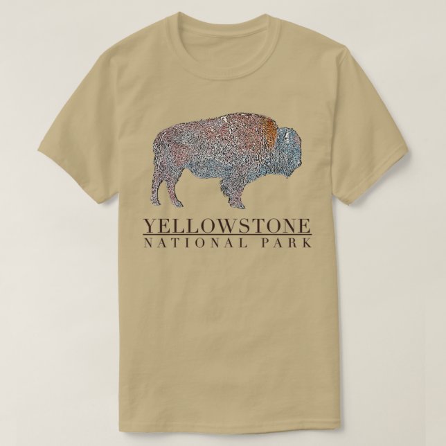 Yellowstone National Park benefit ar T-Shirt (Design vorne)