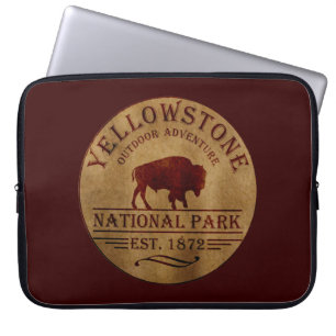 yellowstone national park laptopschutzhülle