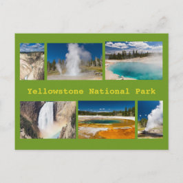 Yellowstone National Park Leime Postcard Postkarte