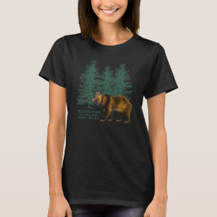 Yellowstone Nationalpark 150 Jahre Bärenbaum Sou T-Shirt
