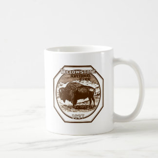 Yellowstone Nationalpark 1937 Vintag Kaffeetasse